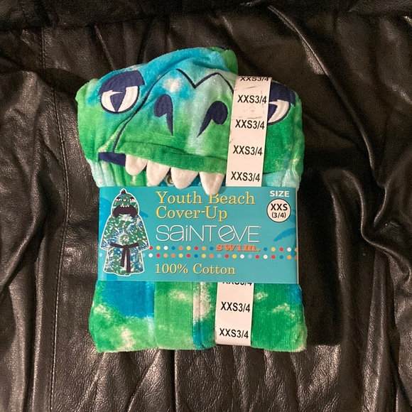 NWT youth swim cover-up Saint eve swim sz xxs 3/4 - Picture 1 of 3